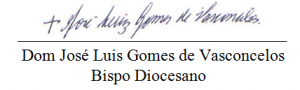 assinatura Dom Vasconcelos