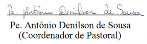 assinatura padre denilson